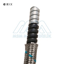 Steel Wire Braided Flexible Steel Conduit With / Without PVC Coating Steel Wire Braided Flexible Steel Conduit With / Without PVC Coating