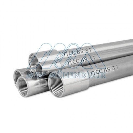 British Standard Threaded Galvanized Steel Conduit / Hot-Dip Galvanized (Gas Thread) British Standard Threaded Galvanized Steel Conduit / Hot-Dip Galvanized (Gas Thread)