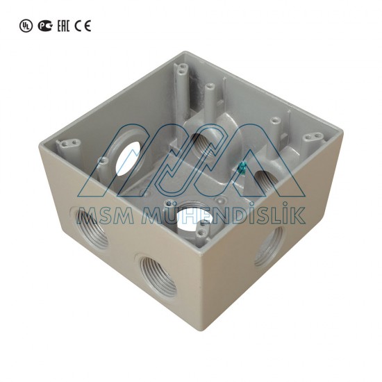 Double Junction Box – Seven Outlets (IP66)