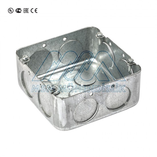 Square Junction Box / 102x102x38 mm