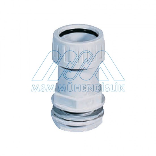 PVC Rigid Conduit-Box Adaptor (Gray)
