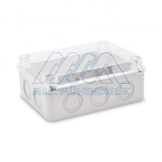 Box With a Transparent Cover (With Knockouts) Box With a Transparent Cover (With Knockouts)